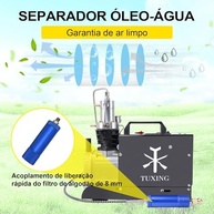 Compressor de Ar TUXING 300Bar: Potência e Segurança para PCP, Paintball e Mergulho - imagem 5