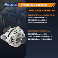 Alternador Ezexpreze 11710N: Potência e Confiabilidade para Kia Optima, Sorento e Hyundai Sonata/Santa Fe - imagem 3