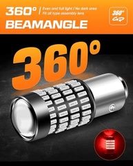 LUYED Lâmpada LED 1157: Brilho Intenso e Durabilidade para Seu Veículo (Pacote com 2) - imagem 4