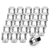 Kit 24 Porcas de Roda M14x1.5 Cromadas 22mm Hexagonal - Segurança e Estilo para Jeep, Chrysler e Dodge - imagem 1