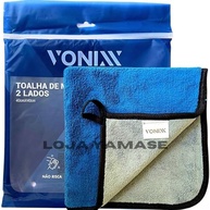 Toalha de Microfibra Automotiva 600gsm 40x40cm - Vonixx para Limpeza e Lustro Profissional - imagem 2