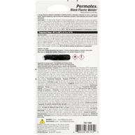 Permatex Permapoxy Black Plastic Weld: Adesivo Estrutural Forte e Rápido para Plásticos - imagem 4