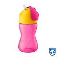Copo com Canudo Philips Avent 300ml Rosa/Amarelo - Seguro, Antivazamento e Ideal para Bebês a Partir de 12 Meses - imagem 4