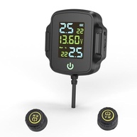 Detector de Pressão de Pneus Domary LCD: Segurança e Carga Rápida para Sua Moto - imagem 4