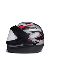 Capacete Moto San Marino Prata Tamanho 56: Segurança e Estilo para Suas Aventuras - imagem 2