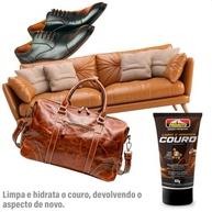 KIT 2 Limpa Couro Automotivo Pro Auto: Hidratação e Revitalização Profissional 150g - imagem 4