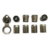Kit 4 Tampas Bico Pito Válvula Pneu Cromado para Citroën Xsara Picasso e C3 - Estilo e Proteção! - imagem 2