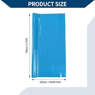 Película de Vinil Protetora para Carro - Azul 0,8m x 59,84" - Proteção Total contra Arranhões e Sujas - imagem 5