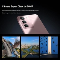 Celular Realme C75x 128GB NFC Rosa: Potência e Resistência para o Seu Dia a Dia - imagem 5