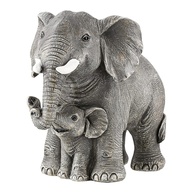Estátua de Elefante em Resina - Decoração Elegante e Simbólica para Casa e Escritório - imagem 1