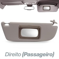 Quebra Sol Cinza Newtec com Espelho para Corsa, Celta e Prisma - Design e Conforto - imagem 3