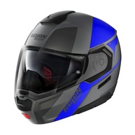 Capacete Nolan N90-3 Wilco Cinza/Azul: Segurança e Conforto para Sua Jornada - imagem 1