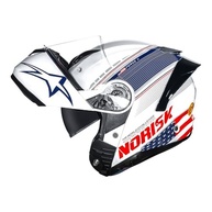 Capacete Robocop Norisk Force II Grand Prix USA: Estilo e Segurança para Sua Pilotagem - imagem 2