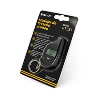 Mini Medidor de Pressão de Pneu Digital Utest: Calibragem Precisa em PSI e Libras - Portátil Chaveiro - imagem 1