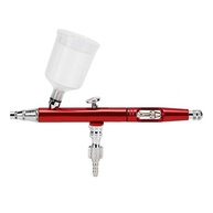 Ymiko Aerógrafo Profissional Vermelho - Ferramenta Pneumática para Artesanato, Pintura e DIY - imagem 3