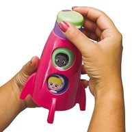 Garrafa de Plástico 320ml Foguete Meu Malvado Favorito - Brinquedo Educativo com Rotação - imagem 3