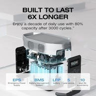 EF ECOFLOW DELTA 2: Estação de Energia Portátil 220V com Carregador 800W | Energia Confiável em Qualquer Lugar - imagem 4