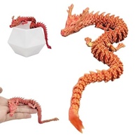 Dragão Chinês 3D Articulado com Efeito Glow - Decoração e Colecionável - imagem 3