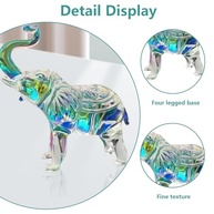 Estatueta de Elefante em Cristal - Decoração Elegante para Casa e Escritório - imagem 5