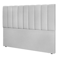 Cabeceira Estofada para Cama Box Casal Queen 160 cm em Linho Cinza Siena – Design Elegante e Moderno - imagem 2