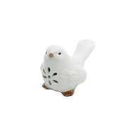 Pássaro Decorativo em Cerâmica Branca - 9,5x6x7cm | Lyor | Design Elegante e Minimalista - imagem 2