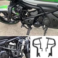 Barras de Colisão Kawasaki Vulcan S VN 650 (2015-2021): Proteção e Estilo em Aço Preto - imagem 2
