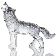 Estátua de Lobo em Cristal K9 - Presente Simbólico e Decorativo para Amantes de Animais - imagem 2