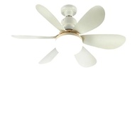 Ventilador de Teto com Lâmpada LED 80W e Controle Remoto – 2 em 1 Silencioso Bivolt - imagem 2