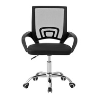 Cadeira de Escritório Secretária Giratória com Encosto em Malha Respirável - Design Ergonômico para Home Office - imagem 3