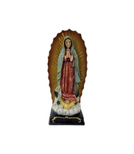 Nossa Senhora de Guadalupe - Imagem Religiosa em Estatueta Decorativa 10 cm | Escultura Detalhada para Altares e Decoração Sagrada - imagem 1