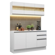 Cozinha Compacta Smart 120cm Madesa em MDF | Design Moderno e Funcional - imagem 4