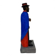 Escultura Exu Cartola Tranca Rua 10,50 cm em Resina - Proteção e Estilo Afro-Brasileiro - imagem 4
