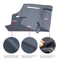 Capa de Painel Personalizada Cinza Escuro para Ford F250/F350/F450/F550 Super Duty 2005-2007 - imagem 5