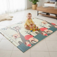Tapete Térmico Infantil Dobrável 150x200cm | 8mm Espessura, Dupla Face, Antiderrapante, Impermeável - imagem 1