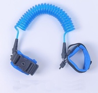 Pulseira de Segurança Infantil com Alça Espiral Elástica Ajustável - Laranja - imagem 2