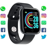 Smartwatch D20: O Relógio Inteligente Essencial para Android e iOS (Preto) - imagem 3