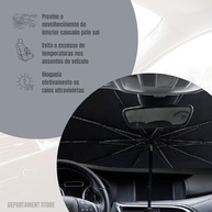 Quebra Sol Portátil Premium: Proteção UV Essencial para seu Carro | DEPARTAMENT STORE - imagem 3