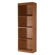 Estante Livreiro Flex Multiuso Bipartida com 4 Prateleiras – Montagem Vertical ou Balcão (Nature) - imagem 4
