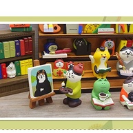 Estátua de Gato em Resina Ecológica - Decoração de Mesa e Estante com Design Requintado - imagem 4