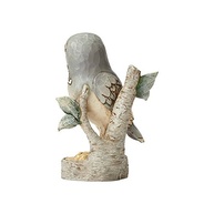 Estatueta Jim Shore Heartwood Creek Coruja em Galho - Resina Pintada à Mão, 11,4 cm - imagem 4