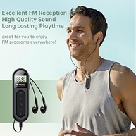 Rádio Portátil UMUTOO FM: Som Estéreo, Recepção Digital e Bateria Recarregável para Sua Rotina - imagem 3