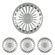 Jogo de Calotas Aro 13 Europa Premium + Selo Resinado: Estilo e Proteção para Peugeot 206, 207, 208, 307, 4008 e Hoggar - imagem 1