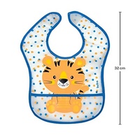 Babador com Bolso Tigrinho Impermeável da Buba - Proteção e Estilo para Bebês - imagem 5