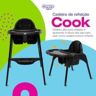 Cadeira de Refeição Cosco Kids Cook - Conforto e Estilo para as Refeições da Criança - imagem 3