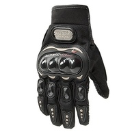 Luva Moto Motocross Bike Pró Preta com Proteção Fibra de Carbono - Segurança e Estilo! - imagem 3