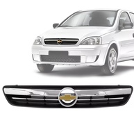 Grade Radiador Corsa Montana 2002-2012 com Friso Cromado: Estilo e Proteção - imagem 1