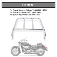 Bagageiro Traseiro Cromado para Suzuki Intruder VL800/Boulevard M50/C50 - Mais Espaço e Estilo Clássico - imagem 3