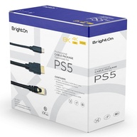 BrightOn Cabos HDMI 2.1, Ethernet e USB-C 8K para PS5: Conexão Imbatível! - imagem 1