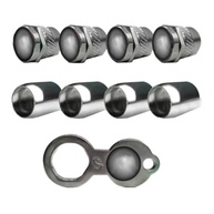 Jogo de Calotas Europa Premium Aro 13 para Citroën C3, C4, Aircross, C5, Xsara e Berlingo - Completo com Selos e Tampas Antifurto - imagem 5