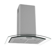 Coifa Exaustor Ilha Vidro Curvo 75cm Inox Nardelli - 4 a 6 Bocas, 220V, LED, 3 Velocidades - imagem 2